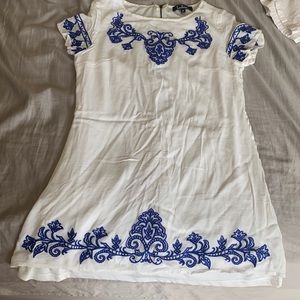 White dress